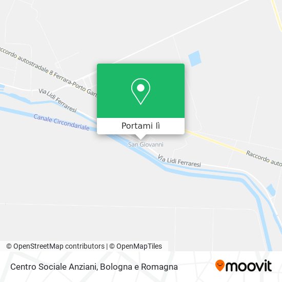 Mappa Centro Sociale Anziani