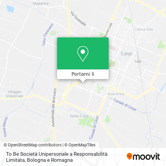 Mappa To Be Società Unipersonale a Responsabilità Limitata