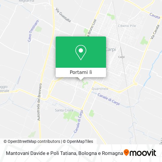 Mappa Mantovani Davide e Poli Tatiana