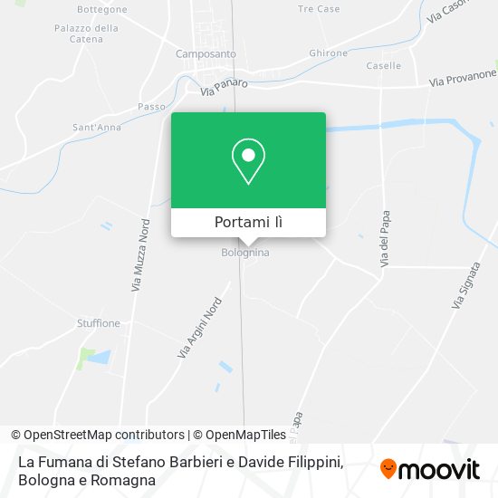 Mappa La Fumana di Stefano Barbieri e Davide Filippini