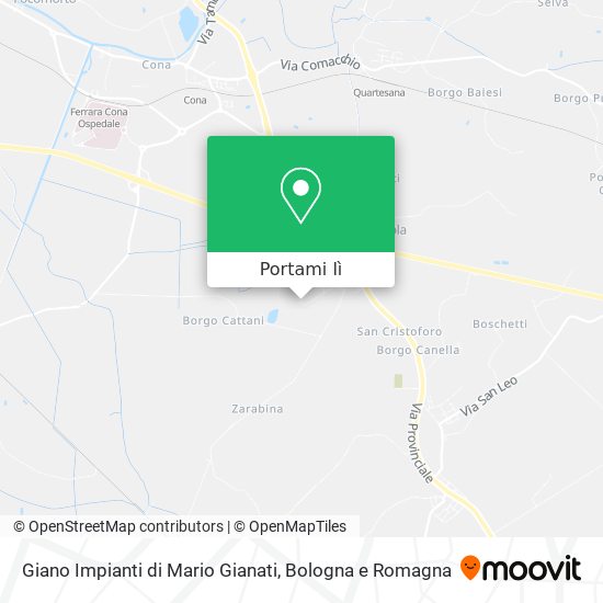 Mappa Giano Impianti di Mario Gianati