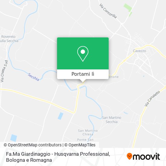 Mappa Fa.Ma Giardinaggio - Husqvarna Professional