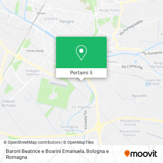 Mappa Baroni Beatrice e Boarini Emanuela