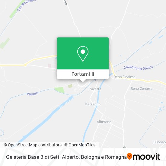 Mappa Gelateria Base 3 di Setti Alberto