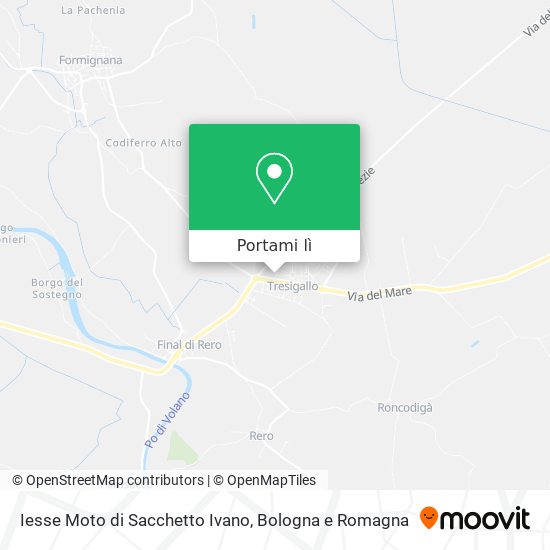 Mappa Iesse Moto di Sacchetto Ivano