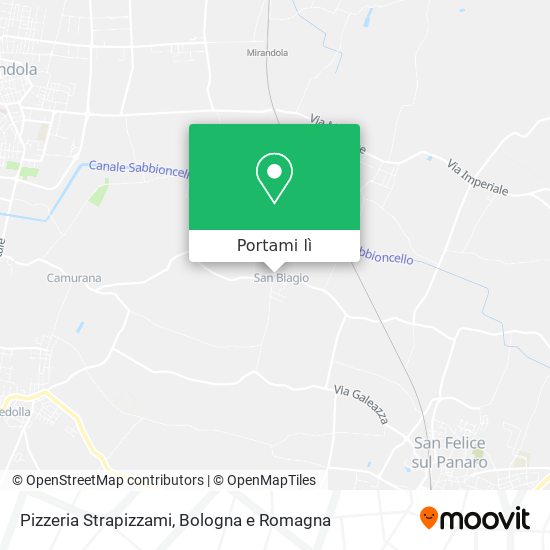 Mappa Pizzeria Strapizzami