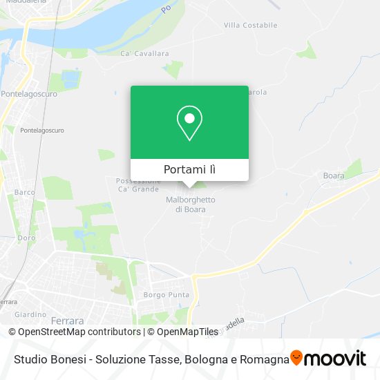 Mappa Studio Bonesi - Soluzione Tasse