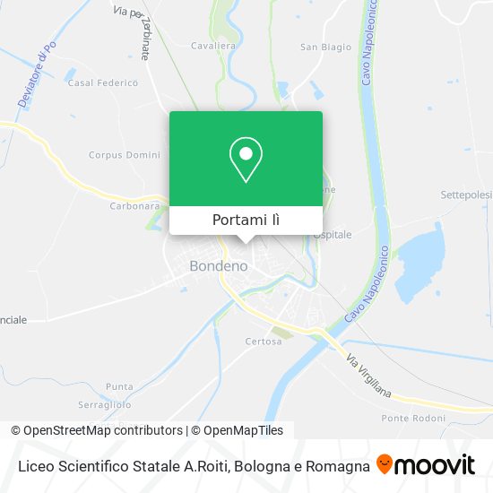 Mappa Liceo Scientifico Statale A.Roiti