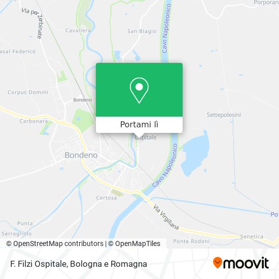 Mappa F. Filzi Ospitale