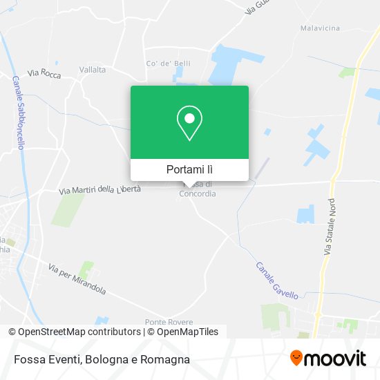 Mappa Fossa Eventi