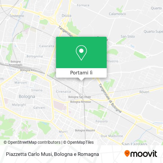 Mappa Piazzetta Carlo Musi