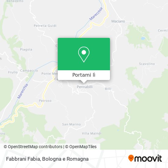 Mappa Fabbrani Fabia