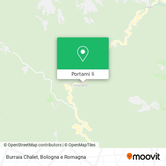 Mappa Burraia Chalet