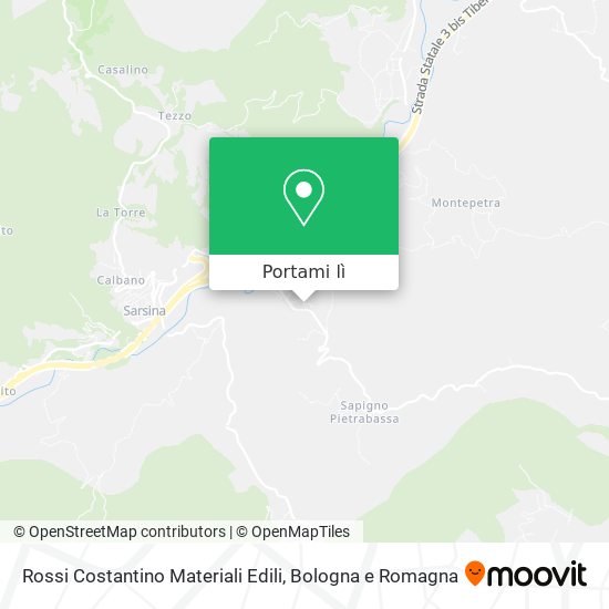 Mappa Rossi Costantino Materiali Edili