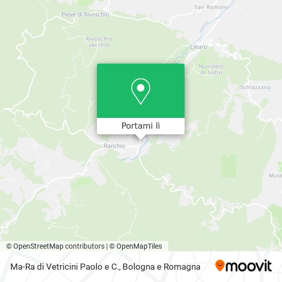 Mappa Ma-Ra di Vetricini Paolo e C.