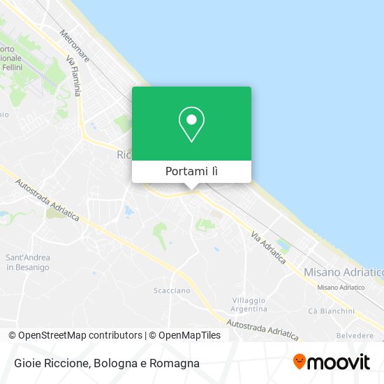 Mappa Gioie Riccione