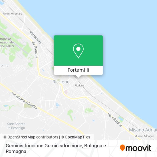 Mappa Geminisrlriccione Geminisrlriccione