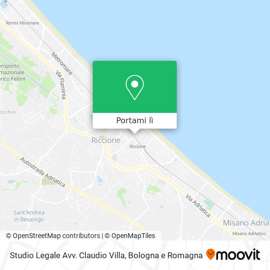 Mappa Studio Legale Avv. Claudio Villa