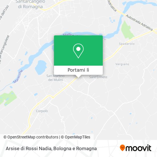 Mappa Arsise di Rossi Nadia