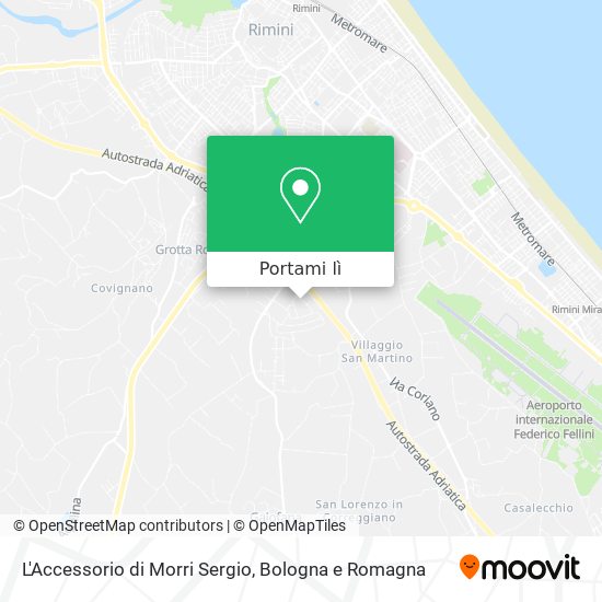Mappa L'Accessorio di Morri Sergio