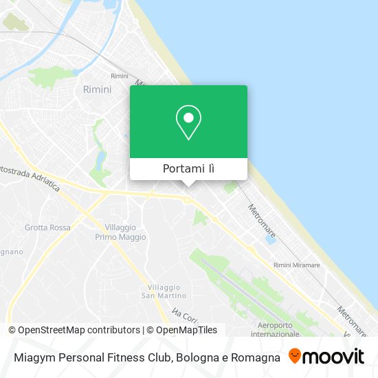 Mappa Miagym Personal Fitness Club