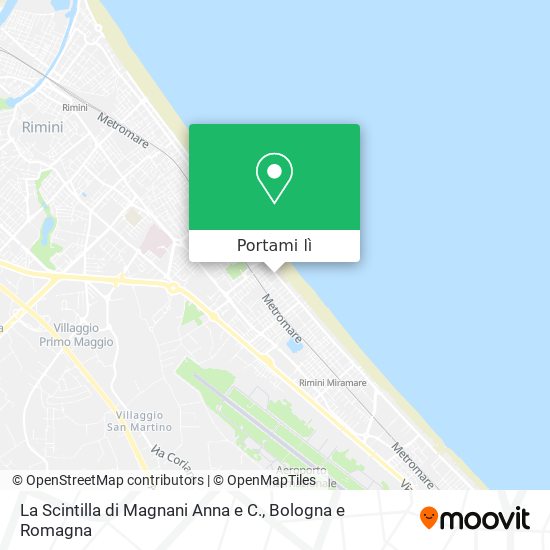 Mappa La Scintilla di Magnani Anna e C.