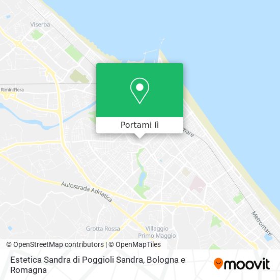 Mappa Estetica Sandra di Poggioli Sandra