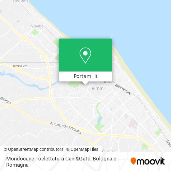 Mappa Mondocane Toelettatura Cani&Gatti