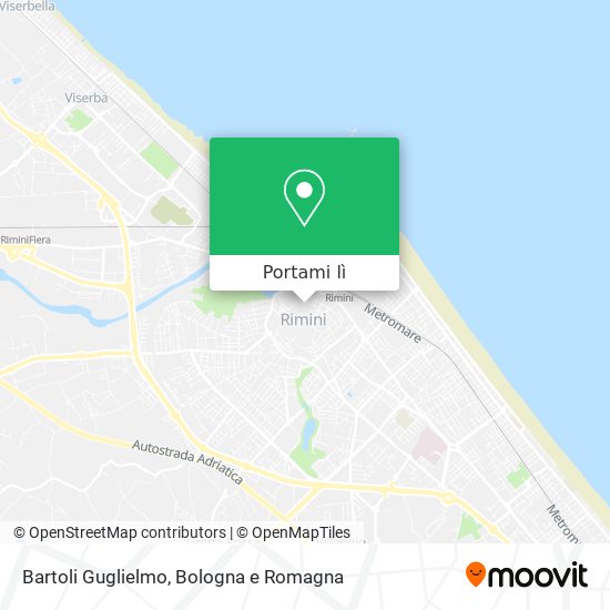 Mappa Bartoli Guglielmo