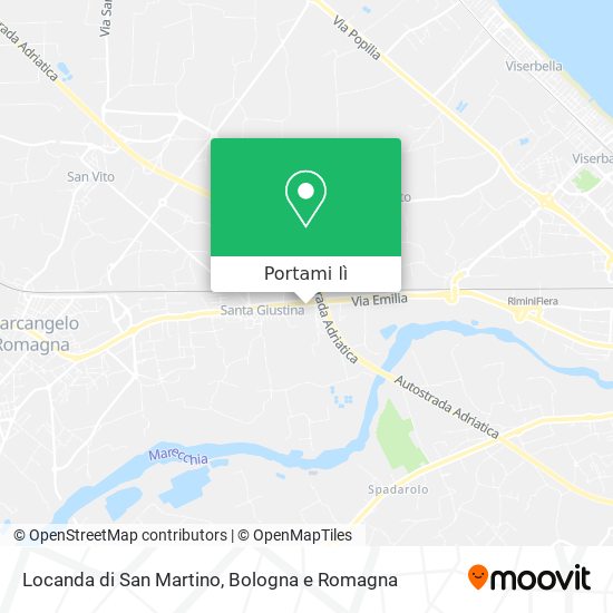 Mappa Locanda di San Martino