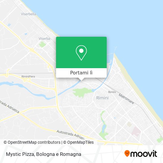 Mappa Mystic Pizza
