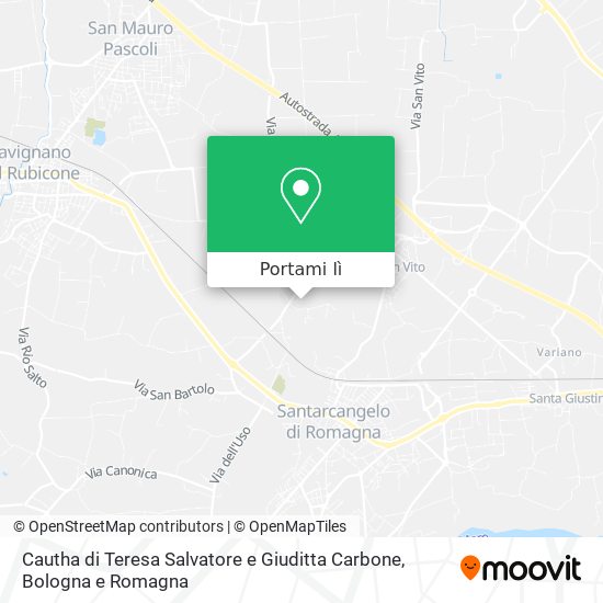 Mappa Cautha di Teresa Salvatore e Giuditta Carbone