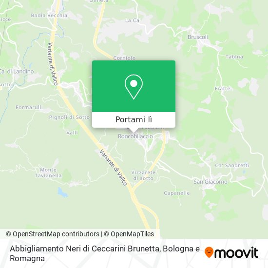 Mappa Abbigliamento Neri di Ceccarini Brunetta