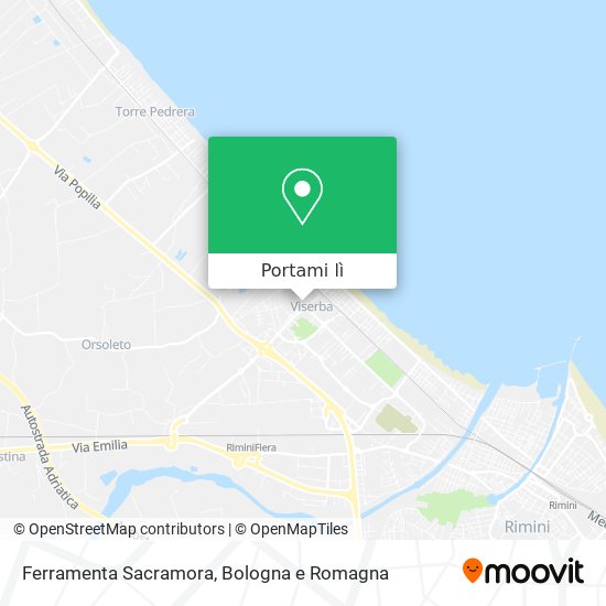 Mappa Ferramenta Sacramora