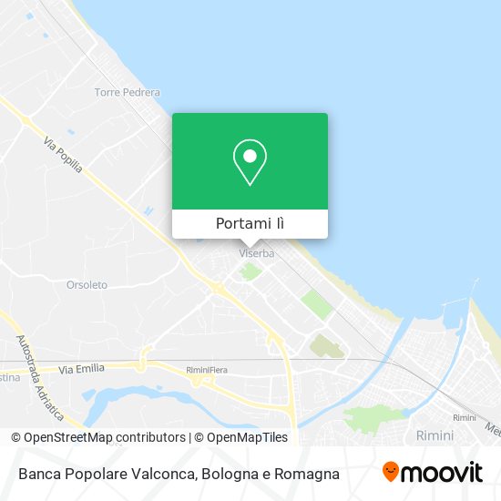 Mappa Banca Popolare Valconca