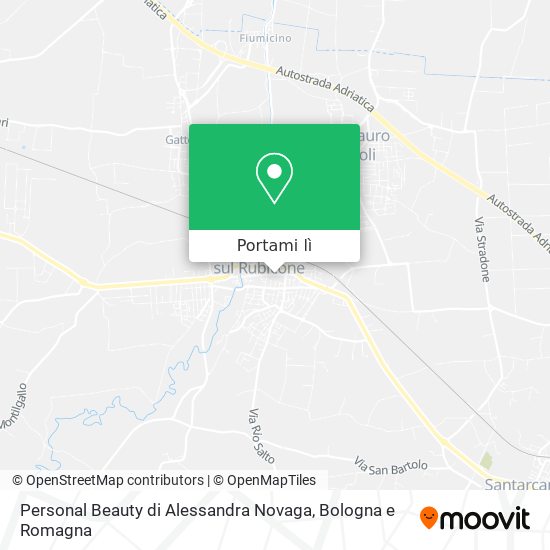 Mappa Personal Beauty di Alessandra Novaga