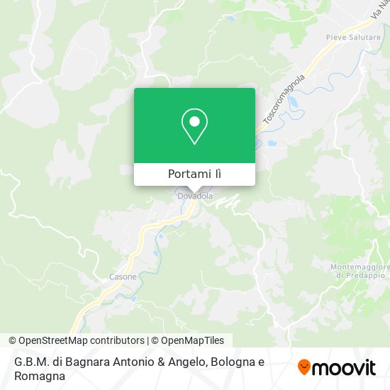Mappa G.B.M. di Bagnara Antonio & Angelo