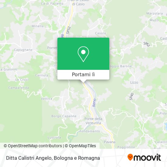 Mappa Ditta Calistri Angelo