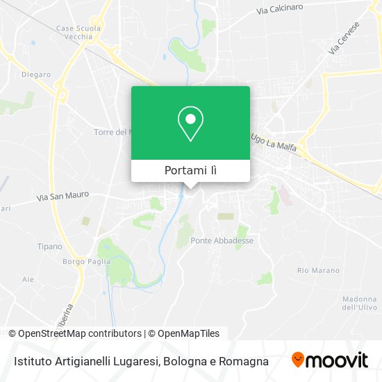 Mappa Istituto Artigianelli Lugaresi