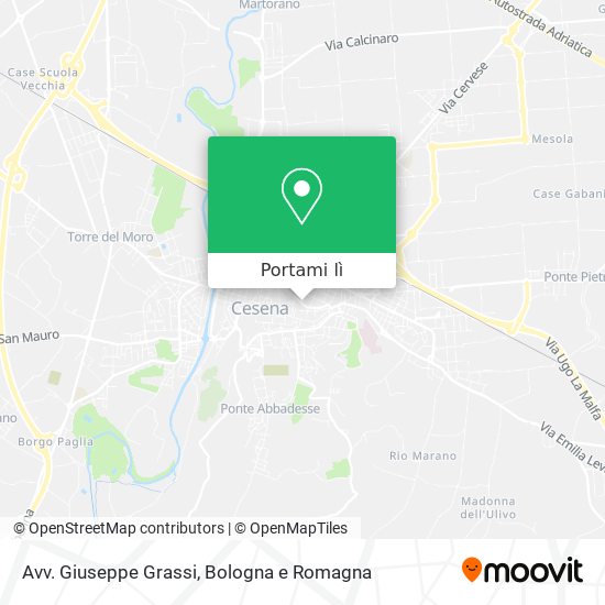 Mappa Avv. Giuseppe Grassi