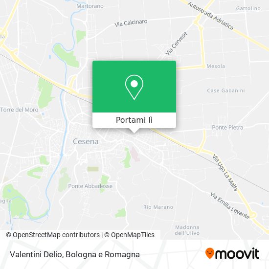 Mappa Valentini Delio