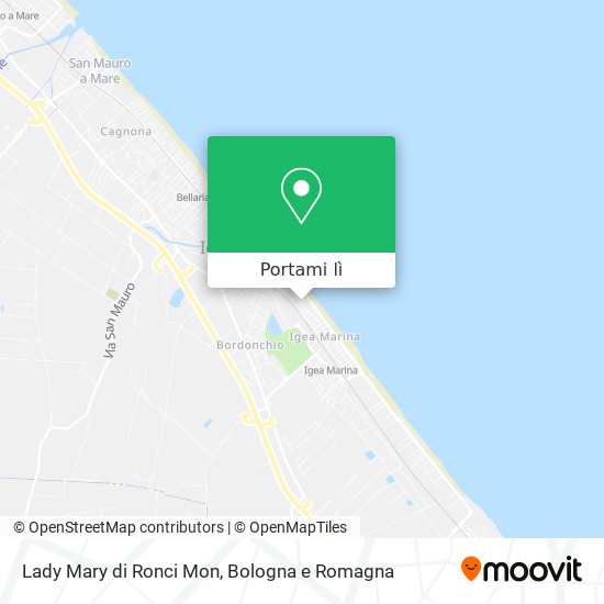 Mappa Lady Mary di Ronci Mon