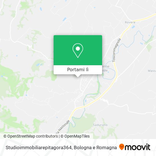 Mappa Studioimmobiliarepitagora364