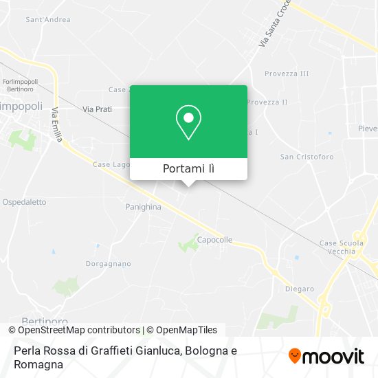 Mappa Perla Rossa di Graffieti Gianluca