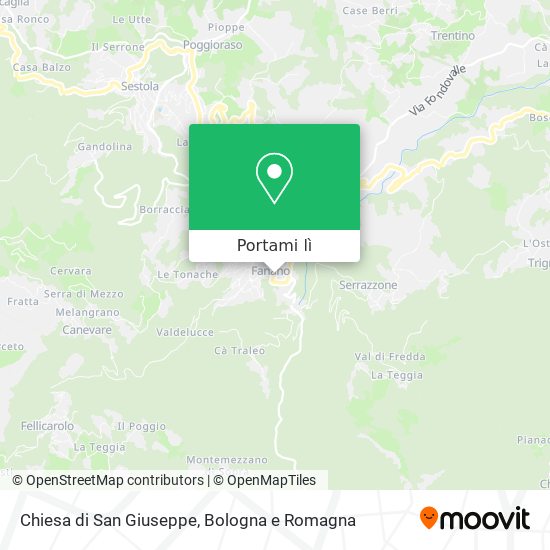 Mappa Chiesa di San Giuseppe