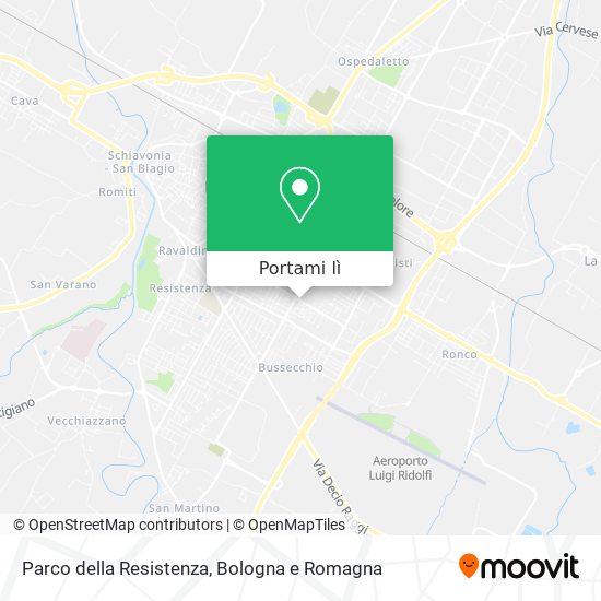 Mappa Parco della Resistenza