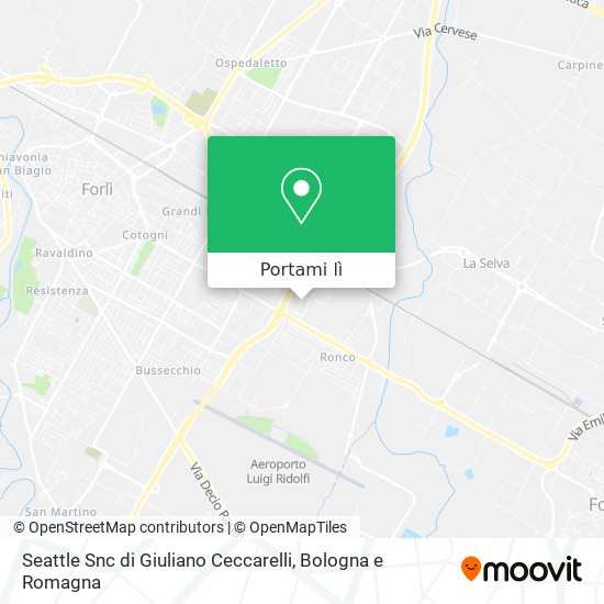 Mappa Seattle Snc di Giuliano Ceccarelli