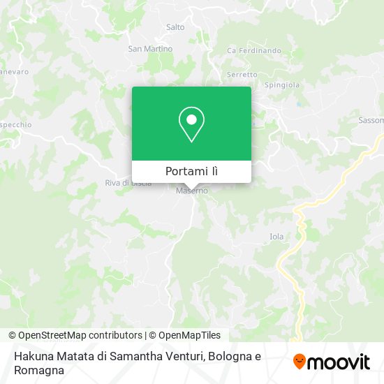 Mappa Hakuna Matata di Samantha Venturi