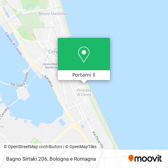 Mappa Bagno Sirtaki 206