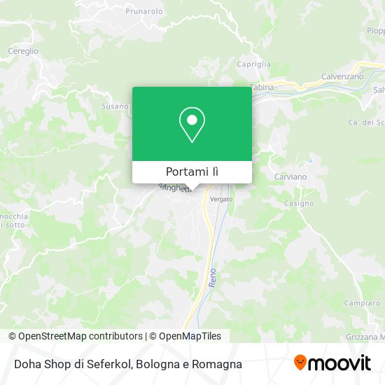 Mappa Doha Shop di Seferkol